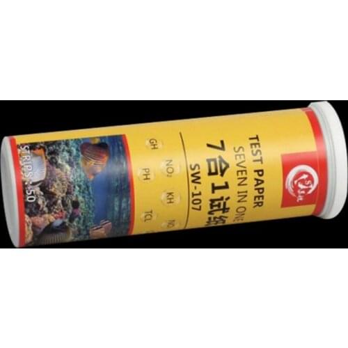 In 1 Aquarium Water Test Kit Fish Tank Test Strips Kit Freshwater Saltwater Easy Carry Detect Water Quality