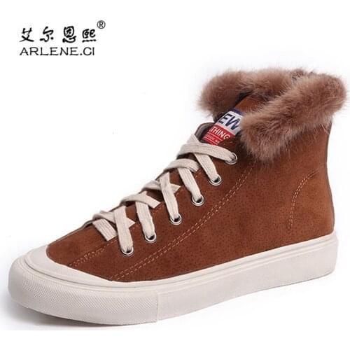 High Quality Pu Leather Women Boot Classic Snow Boots Women Boots Warm Winter Shoes for Women Size 35-39 Botas Mujer Invierno