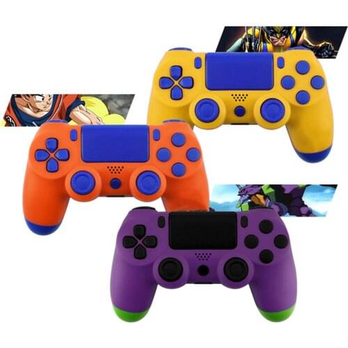 Replacement Game Controller Shell Case for PS4 Slim JDM-040 Game Console Accessories Anime Color Colorful Handle Case