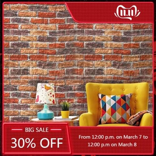 3D Wall Stickers roof decoration Foam wallpaper 3d stereo waterproof ceiling sticker bedroom ceiling DIY Background