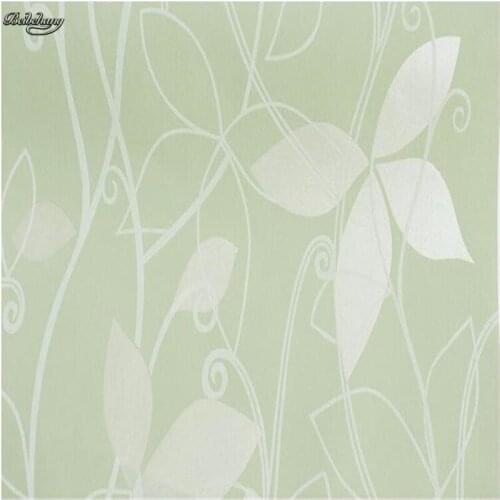 Beibehang Modern minimalist 3D three-dimensional foliage wallpaper living room sofa TV background non-woven wallpaper