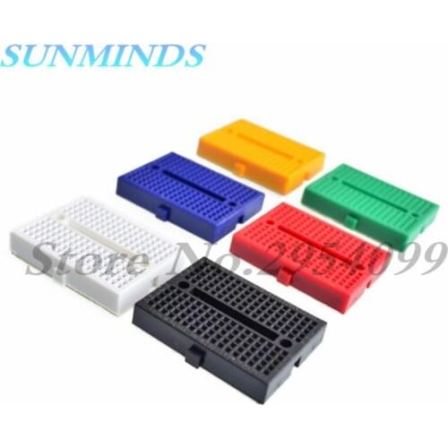 5pcs SYB-170 Solderless Prototype Breadboard 170 Tie-points PCB Test Board