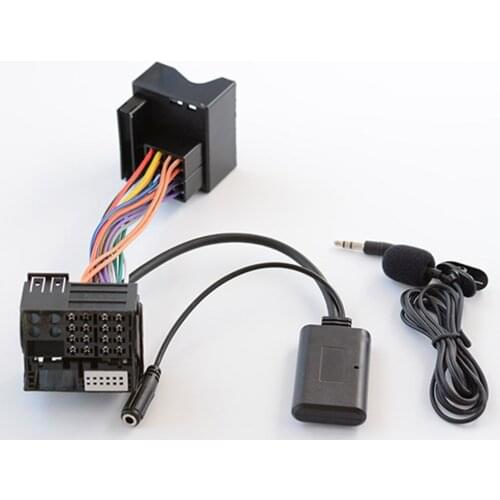 Bluetooth 5.0 Car Audio Cable Adapter MIC For Mercedes-Benz W169 W245 W203 W209 W164 X164 W251 W221 R230 APS NTG CD20 30/50