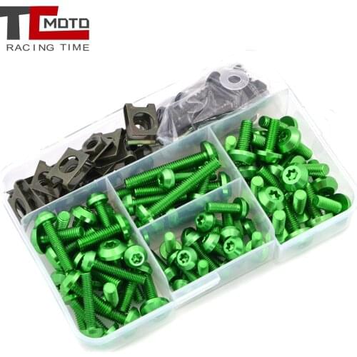 Motorcycle Fairing Bolts Screw Nut Clip Kit Bodywork for Kawasaki Z1000 Z250 Z400 Z650 Z800 Z900 RS ABS 2011 - 2017 2018 2019