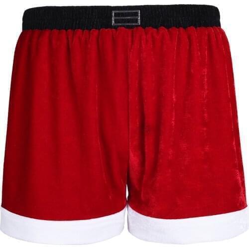 Men Underpants Boxer Homme Brand Mens Underpants Male Panties Christmas Shorts Flannel Male Homewear Panties M-XL