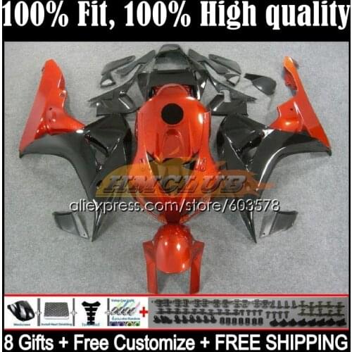 Injection Body For HONDA CBR 1000 RR CC CBR 1000RR 1000CC 49CL.50 CBR1000RR 06 07 CBR1000 RR 2006 2007 OEM Fairing New orange