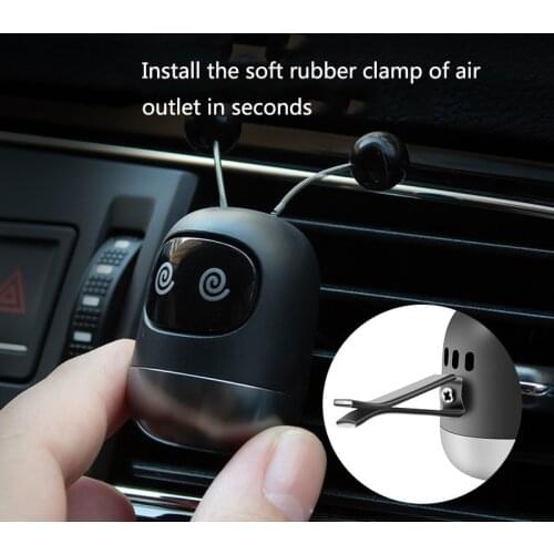 New cartoon robot for vehicle air outlet Aromatherapy perfume