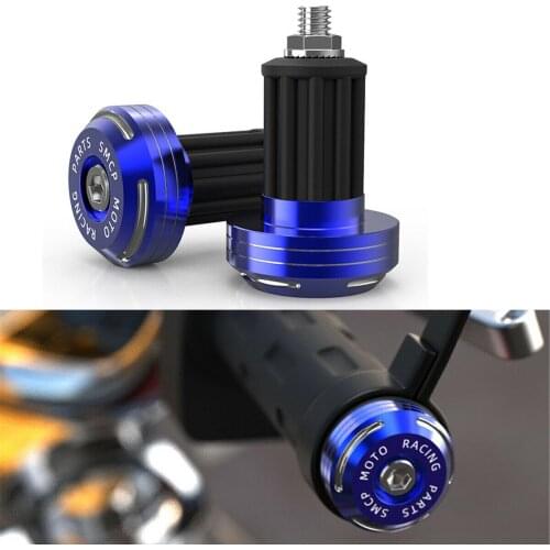 Fit 16MM-18MM Motorcycle Handlebar End Plugs Hand Handle Bar Grips Cap Universal Motocross Accessories
