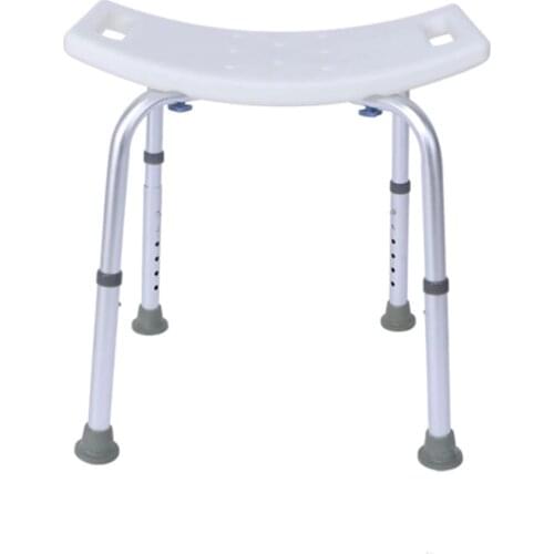 Aid Seat Without Back Chair Height Adjustable Non Slip Toilet Seat Disabled Home Adult Elderly Pregnancy Kids Bath Shower Stool