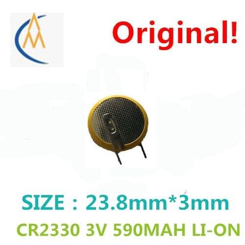 Brand new authentic CR2330 button 3 v/electronic scale computer motherboard/watch/car remote control weld toe