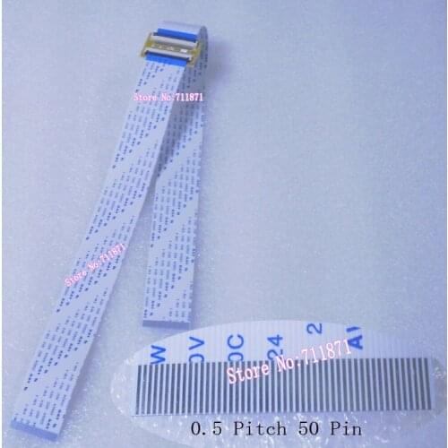 0.5 Pitch Type B 50P FFC Extension cord 25+25CM Type A type B 0.5 Pitch 50P Flexible Flat Cable 50P TTL FFC Extension Connector