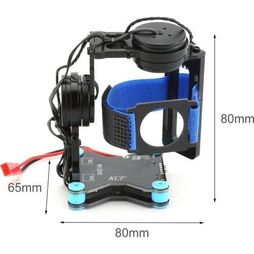Ultralight 2-axis Mini Gimbal Kit FPV Aerial Photography PTZ 108G Metal 2206/100T Brushless GOPRO3/GOPRO4 CNC Gimbals