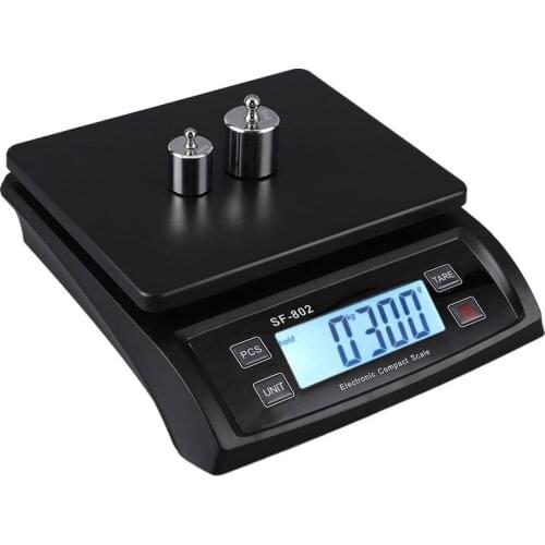 30kg/1g Household Electronic Kitchen Scale Large Screen Gram Food Weighing Scale Platform Parcel Bench Digital Baking Scale
