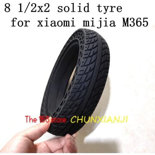 High Quality 8 1/2x2 Solid Wheel Tyres Inflation Free for Xiaomi Mijia M365 Electric Scooter Tyre Accessory