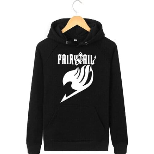 [XHTWCY] Hip HOP Fairy Tail Hoodies guild logo hooded Jacket men and women hip hop Fairy Tail hoodies sweatshirt