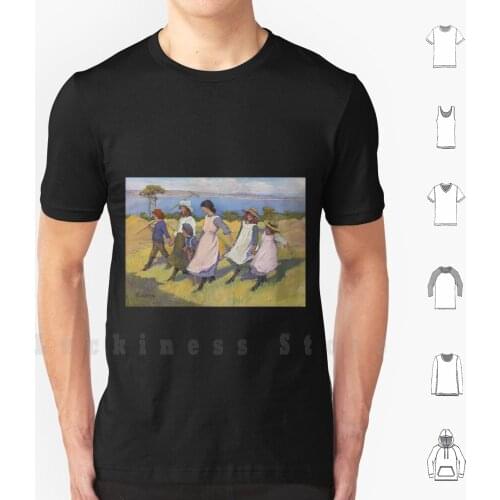 Here We Are Gathering Nuts In May By Elizabeth Forbes T Shirt DIY Cotton Big Size S-6xl 19th Century Art 19th Century