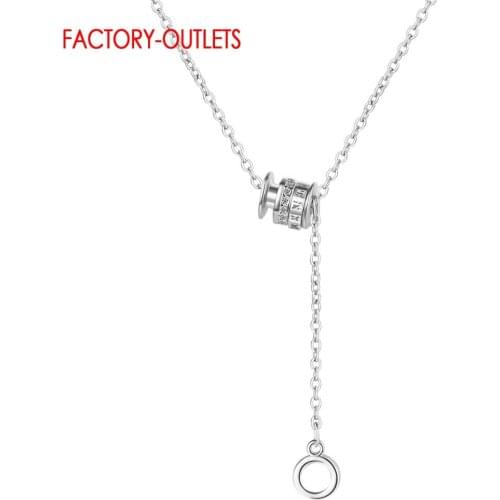 Authentic 925 Sterling Silver Pendant Necklace Wedding Engagement Jewelry For Women Elegant Jewelry Gift For Girlfriend Wife