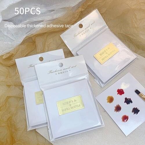 1PC Nail Color Paper Palette for Gel Polish Pallet Mixing Drawing Paint Sticker Pad Manicuring Nail Art Display Shelf