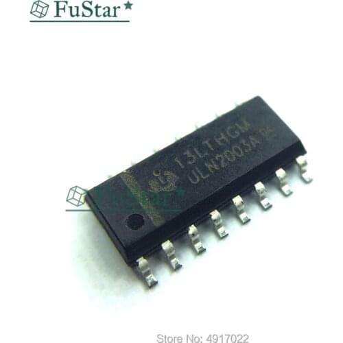 10pcs/lot ULN2003ADR SOP16 ULN2003A SOP ULN2003 SMD In Stock Darlington transistor array 2003 SOP-16