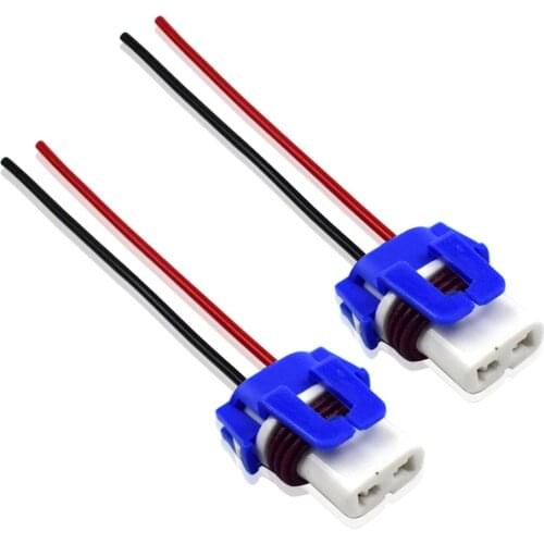 2Pcs Waterproof Ceramics Adapter 9005 9006 9012 Automotive Lamp Extension Wire Connector For HID LED Fog Light Headlight Dyoung