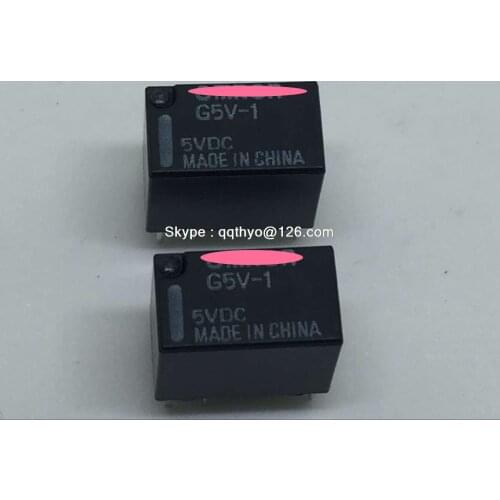50pcs/lot G5V-1-5VDC G5V-1-5V G5V1-5VDC G5V-1 5VDC