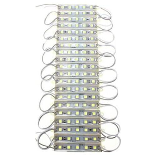 5050 LED Module 5 SMD Strip Waterproof Strip Band Lamp DC 12V 20PCS white