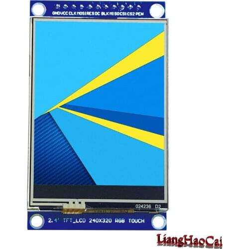 8/11 pin with touch panel Module 2.4 inch TFT LCD display screen ILI9341 240xRGBx320 wide view horizontal vertical Visual