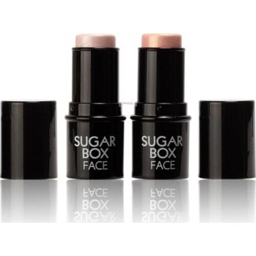2pcs makeup Highlighter stick sugar box Silver and Gold Color shimmer cosmetics maquiagem bronzer free shipping
