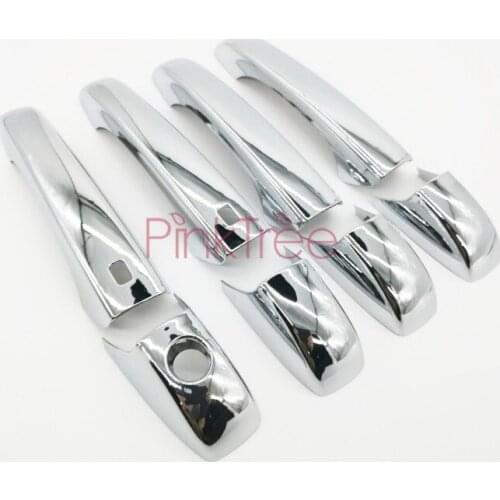 Chrome Door Handle Cover Trim For Jeep Grand Cherokee 2011-2013 2014-2017 ABS Car-styling Accessories Mirror Surface