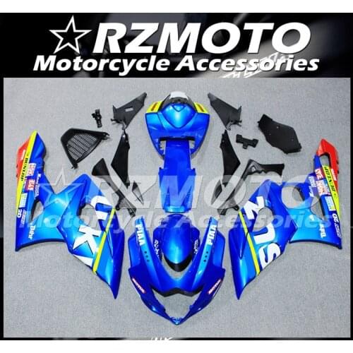 4 Free Gifts New ABS Whole Fairings Kit Fit for Suzuki GSX-R1000 2005 2006 K5 05 06 Bodywork set Custom blue white