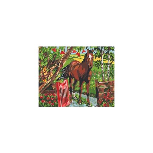 MaHuaf-W855 Country Horse coloring by numbers wall art pictures for living room diy oil canvas painting cuadros paintings