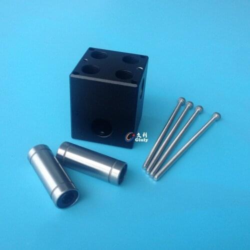 SWMAKER Ultimaker 2 new aluminum cross-slide slide black oxide UM print head for DIY 3D printer