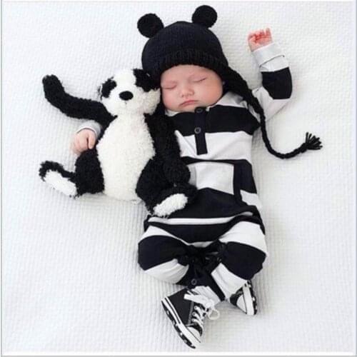 Newborn Baby Pajamas Cotton Romper Boys Clothes Overalls Romper Infants Bebes Jumpsuit Premature Infant Baby Girls Clothes