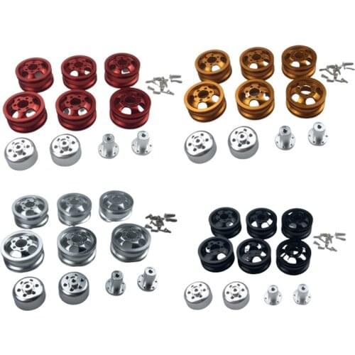 RC Car Part 4WD Metal Wheel Hub for WPL B14 B16 B24 B36 DIY Upgrade Accessories