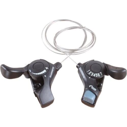 Free Shipping Mountain Bike Thumb Shifter Plus 3X6/7 Speed Bicycle Parts