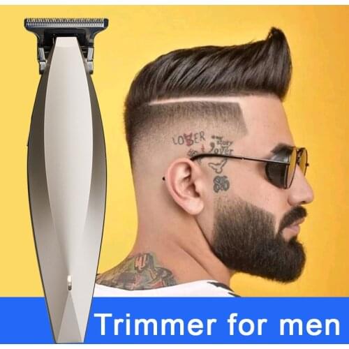 Hair trimmer Barber Haircut Rechargeable hair Clipper Cordless Men Hair Cutting Machine Beard trimmer 0mm razor shaver