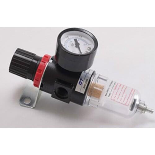 1pc AFR-2000 Pneumatic Filter Air Treatment Unit Pressure Regulator Compressor Reducing Valve Oil Water Separation AFR2000 Gauge