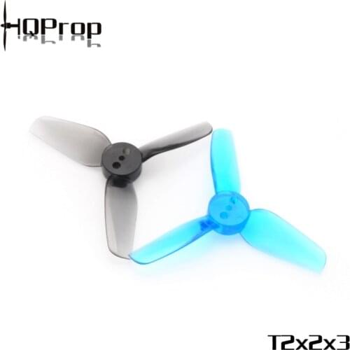 12Pairs HQPROP T2X2X3 2inch 3-Blade Propeller 1.5mm Shaft for RC FPV Racing Freestyle Tinywhoop Cinewhoop Toothpick Drones
