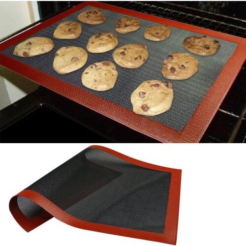 Non-Stick Oven Sheet Liner Tool Perforated Silicone Baking Mat Durable Non-viscous Bakeware Accessories