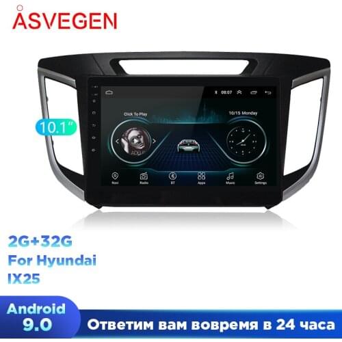 Android 9.0 Car Video Player For Hyundai IX25 WIFI GPS Navigation Auto Car Multimedia Radio Stereo Player