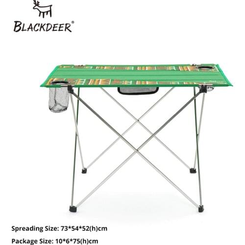 BLACKDEER Tourist Tables