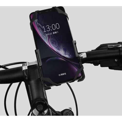 GUB Aluminum Alloy Bicycle Mobile Phone Holder Enhanced Four-claw Design Phone Stand for Bike Electric Bike Motorcycle