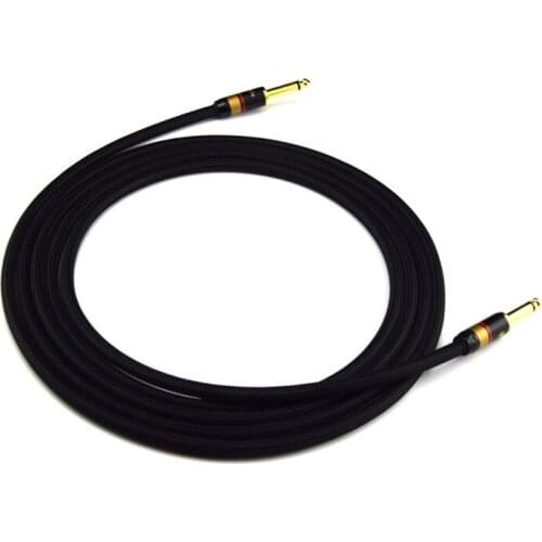 Hi-Fi 6.5mm Cable 4N OFC 1/4 Jack 6.35mm Male to Male Audio Line