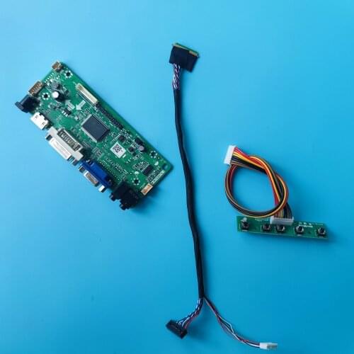 HDMI DVI audio VGA M.NT68676 controller board driver kit DIY for BT156GW01 V.0 panel 1366X768 15.6" LED LCD LVDS 40pin 2019