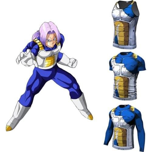 Compression Tee-shirt Anime 3D Print Tshirt Cosplay Costume Clothing Sports Quick Dry Goku T-shirt Funny Tees Shirts Activewear