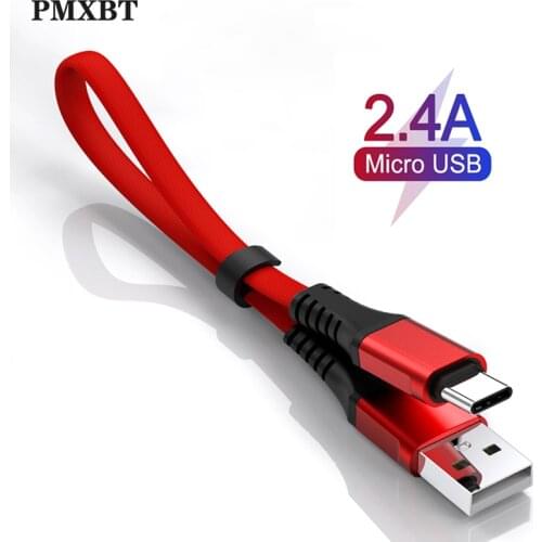 30 cm Short USB Type C Cable Fast Charger For Huawei Samsung Android 2.4A Fast Charging Mobile Phone Data Wire Cord usb c Cables