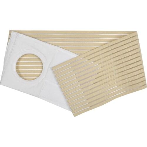 Ostomy Abinal Belt Waist Support Wear on the Abinal Stoma To Fix Bag and Prevent Parastomal Hernia (S)