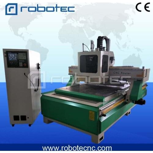 RTM-1325 Wood Cutting Machine with Vacuum Table 3D Woodworking Machinery Cnc Router 1325 for Furniture Industry