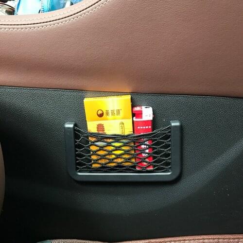 Storage Net Automotive Pocket Organizer Bag For Audi all series Q3 Q5 SQ5 Q7 A1 A3 S3 A4 A4L A6L A7 S6 S7 A8 S4 RS4 A5 S5 RS5 8T