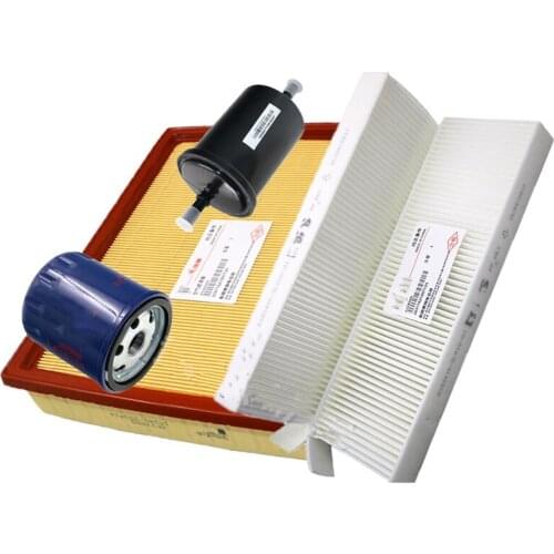 Maintenance Filter kit for Dongfeng AX7 2.3L air filter /Petrol filer /Oil filter/Air conditioning filter kit 4pcs/set